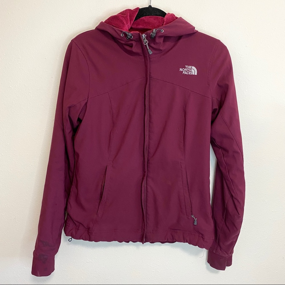 The North Face Fleece Lined Jacket Red M